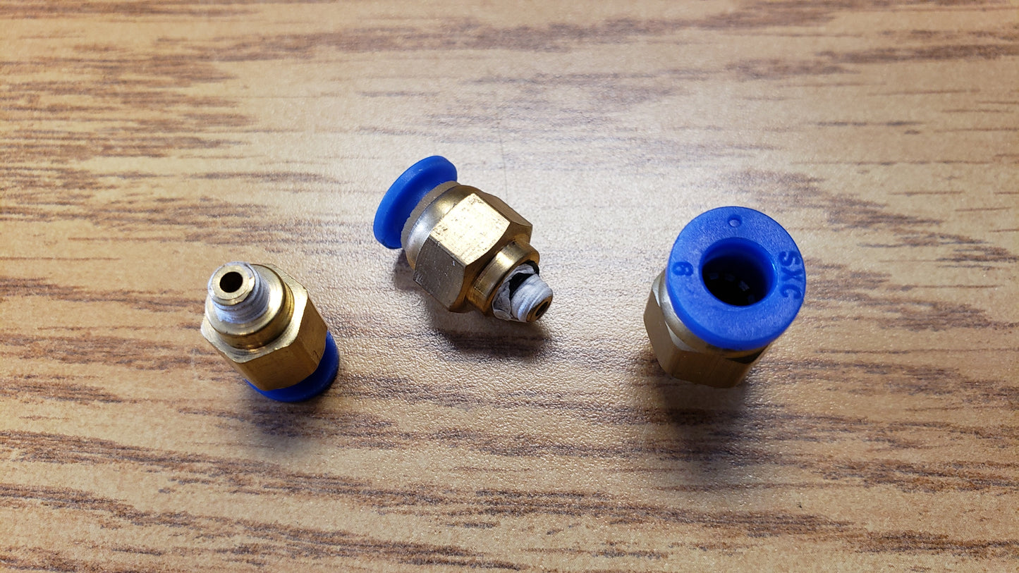 Tool - Pneumatic Straight Fitting M5-6mm