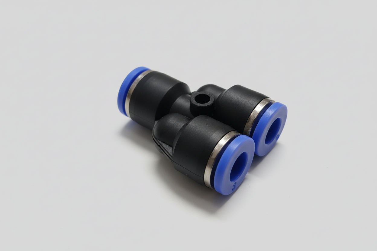 Tool - Pneumatic 3 Way Union Tee Quick Fitting 6mm