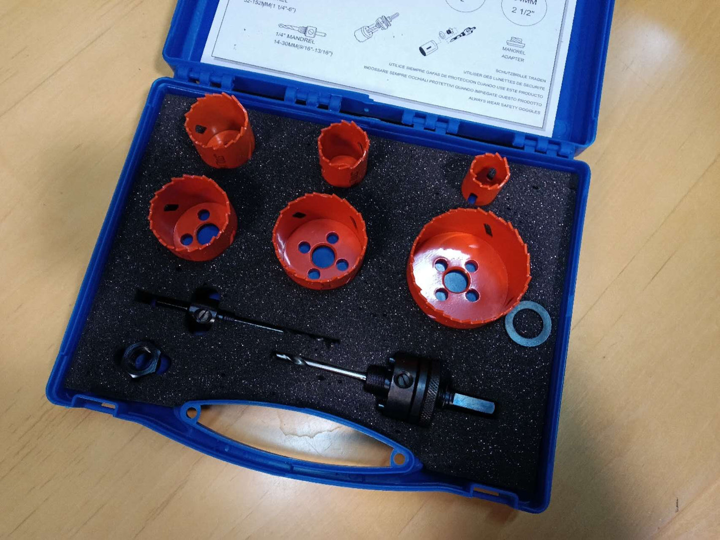 Tool - Bi Metal Hole Saw Kit 6pcs