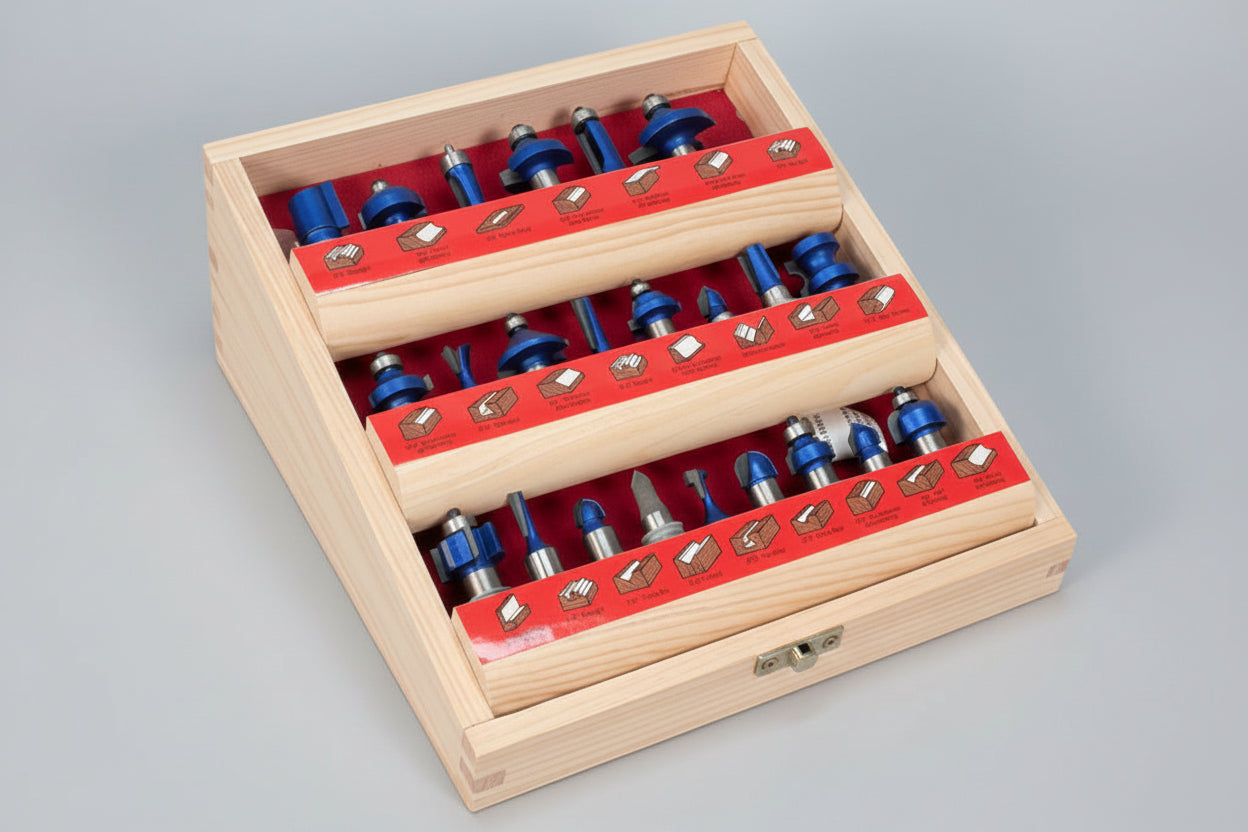 Tool - Router Bit Set 23pcs (1/2" Shank)