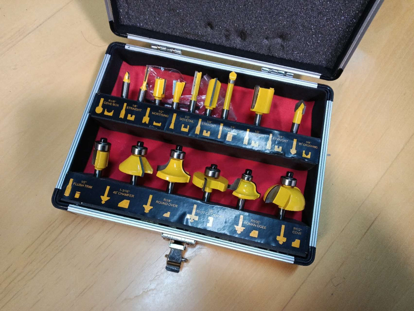Tool - Router Bit Set 15pcs