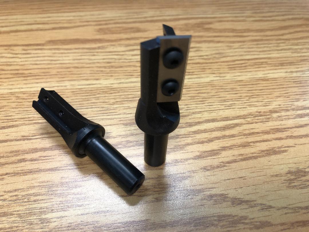 Tool - Straight Router Bit with insert knife 3/4"