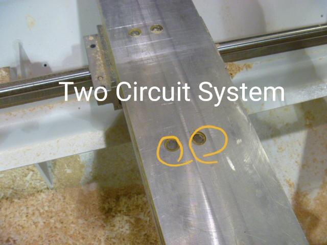 CNC - Filter screen for circuit rail