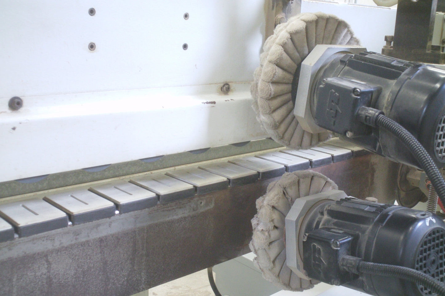 Edgebander-Buffing Pad with round hole - id40/od200/t20mm