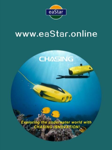 Chasing Underwater Drones