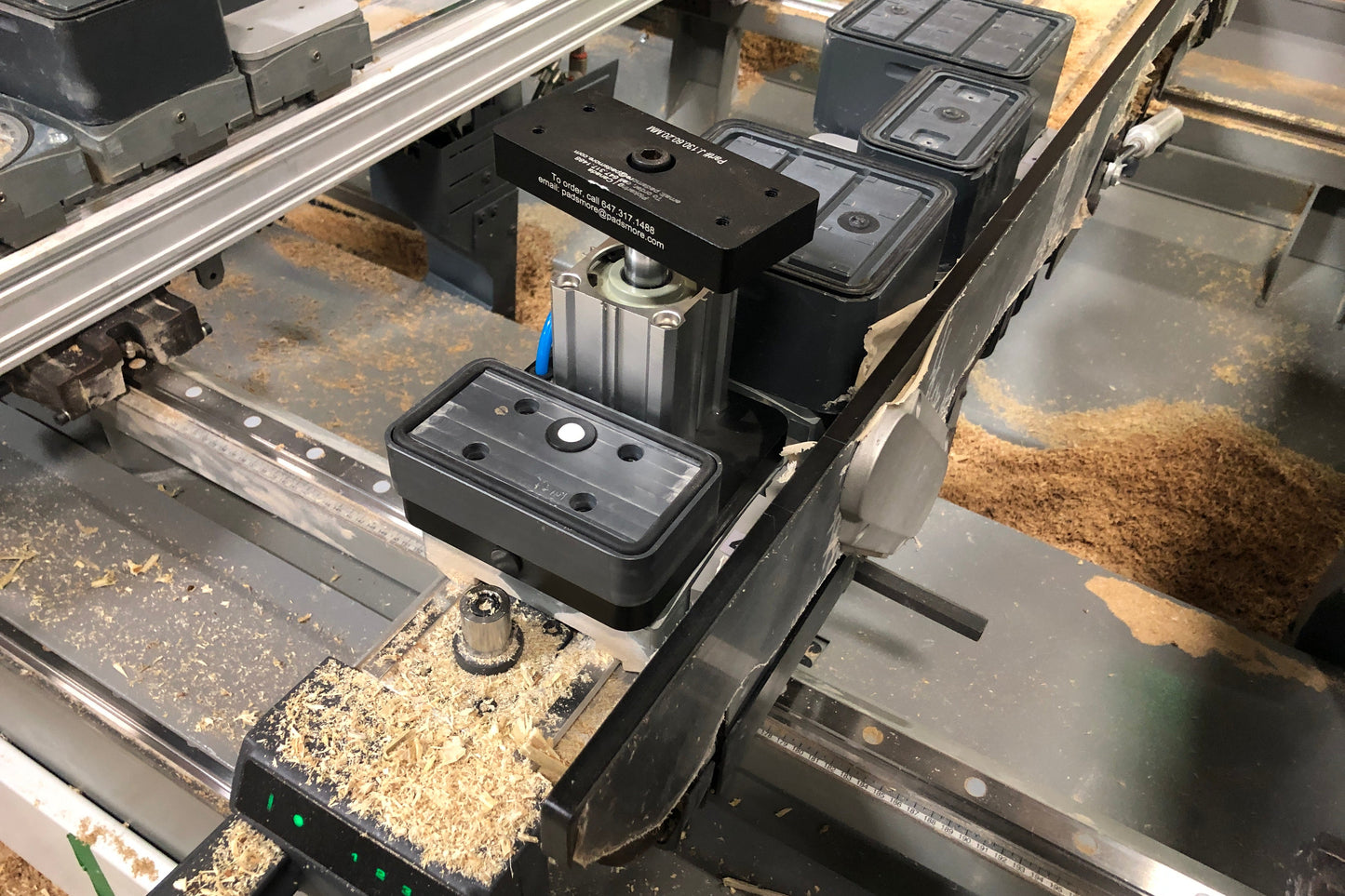 CNC ATS Suction Pad for Biesse machines 132*75 -74mm Height (With Clamping)