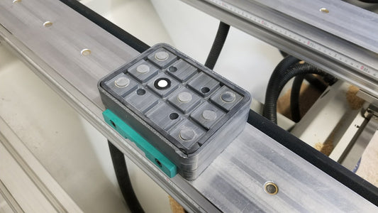 CNC Suction Blocks for circuit systems 119*160 - 50mm height (Fixed)