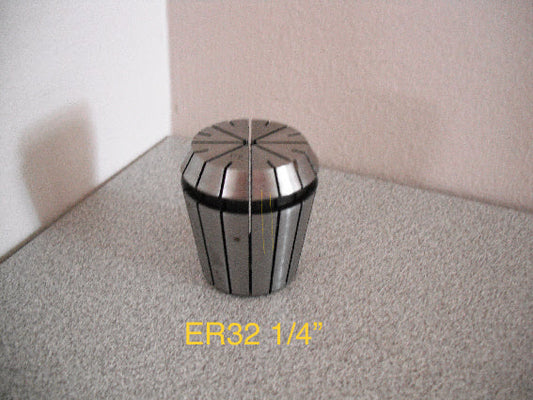Machine Toolholder Collet ER32 1/4"