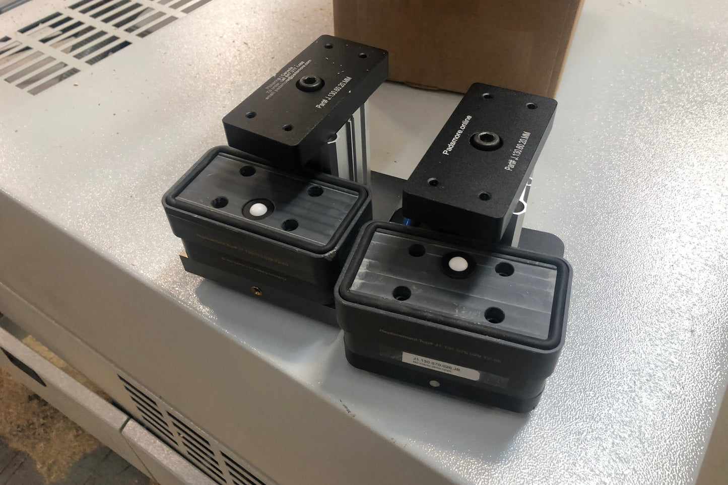 CNC ATS Suction Pad for Biesse machines 132*75 -74mm Height (With Clamping)