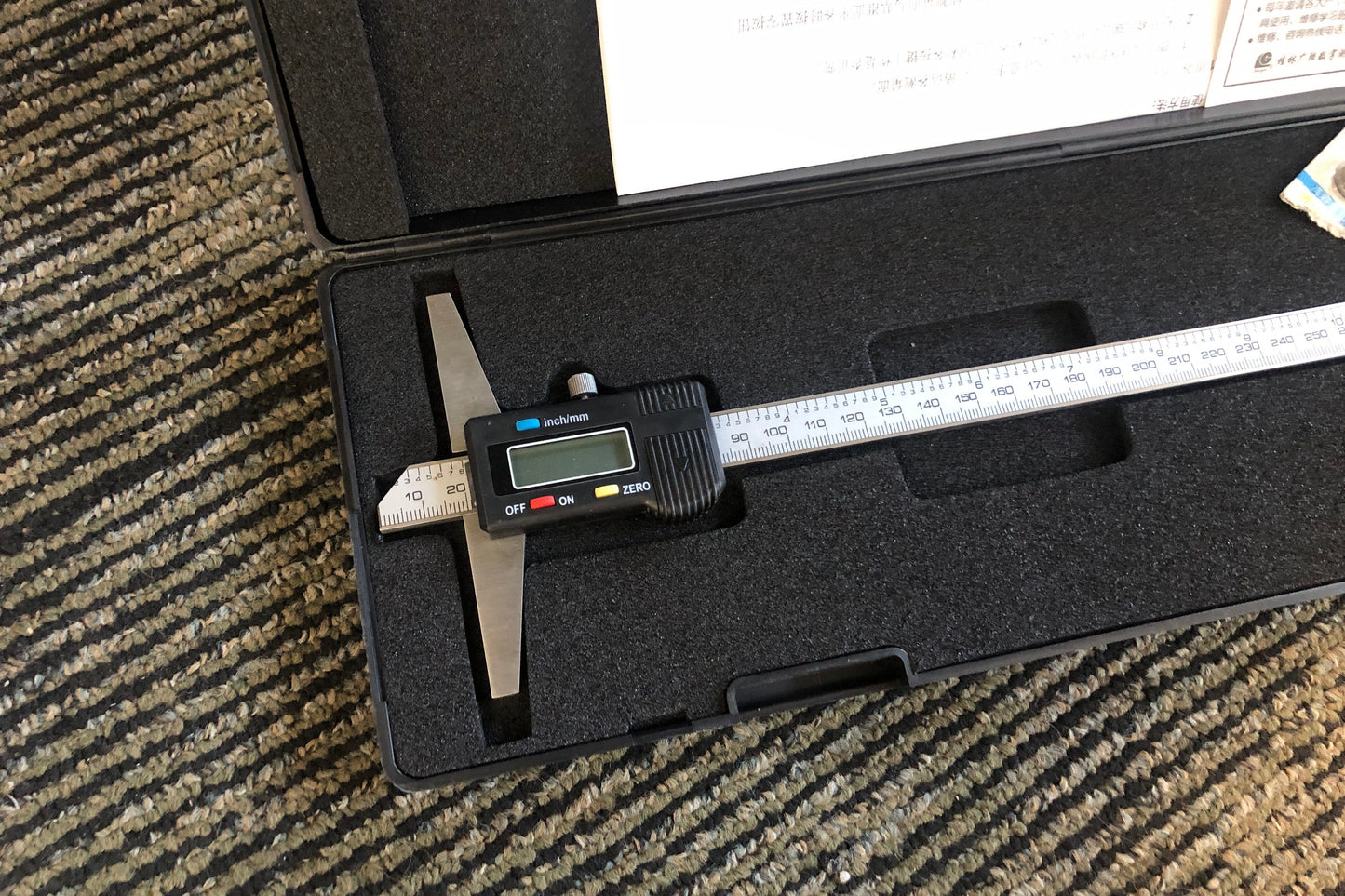 Tool - Electronic Depth Caliper 12"/300mm