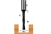 Tool - Drill Bit Brad Point 8*70mm Right Hand