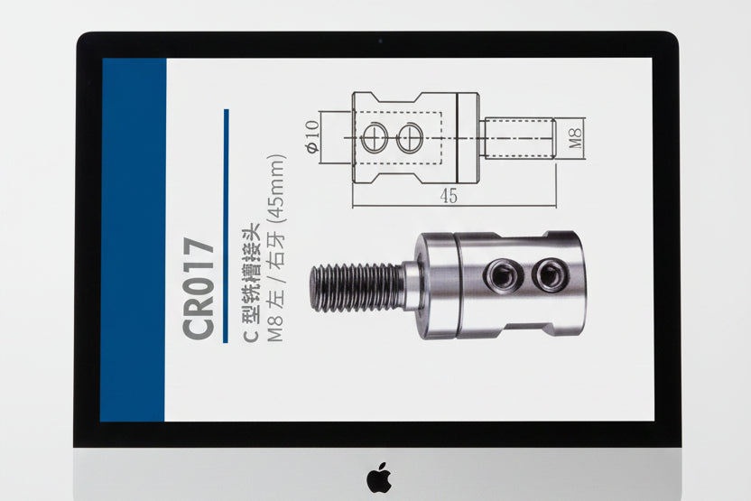 Tool - Quick Chuck for Vitap older models (Right Hand)