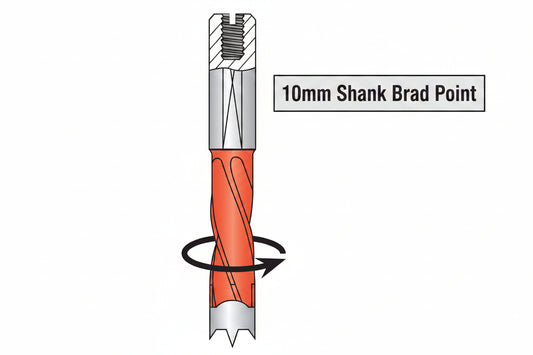 Tool - Drill Bit Brad Point 8*70mm Left Hand
