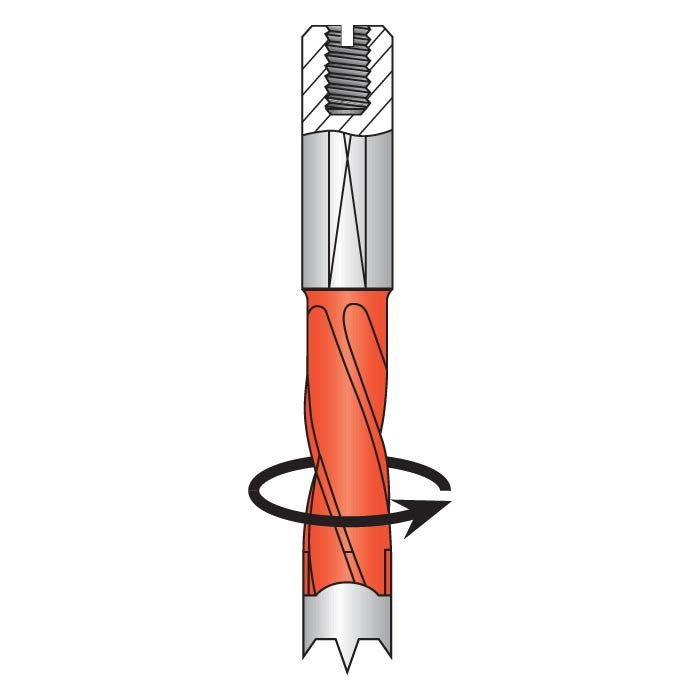 Tool - Drill Bit Brad Point 8.2*70mm Left Hand