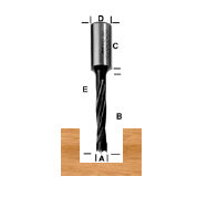 Tool - Drill Bit Brad Point 5*57mm Right Hand