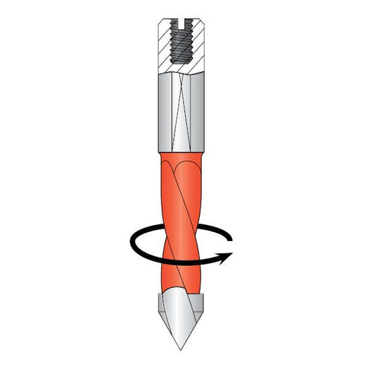 Tool - Drill Bit V Point 7*57mm Left Hand