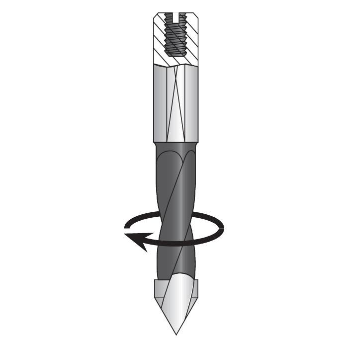 Tool - Drill Bit V Point 8*70mm Right Hand