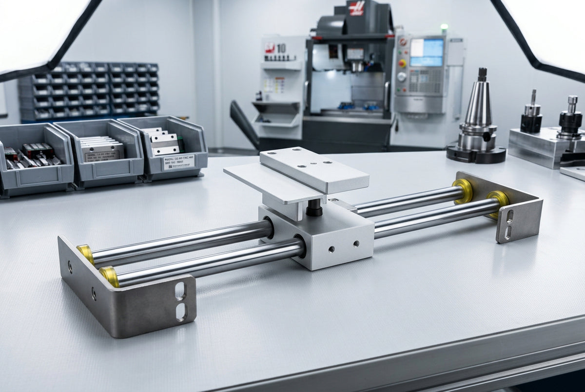 Edgebander - Attachment for edgebanding small pieces ( Double Rails)