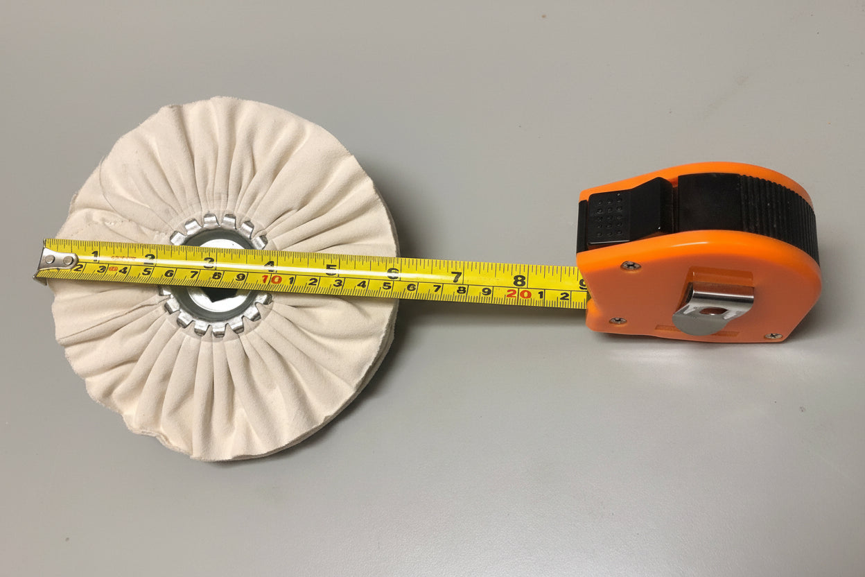 Edgebander-Buffing pads with hex center -id19/od150/t13mm