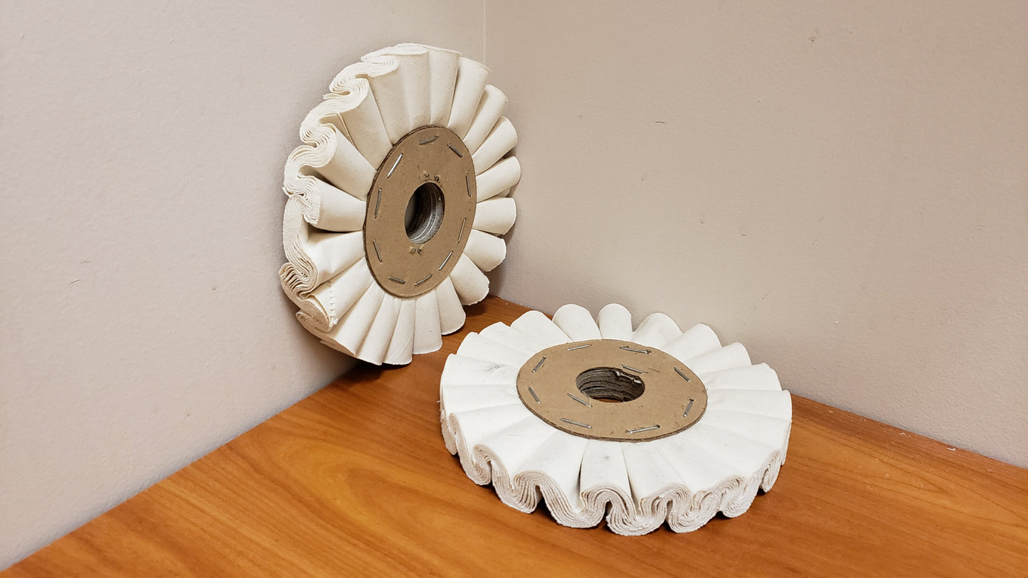 Edgebander-Buffing Pad with round hole - id40