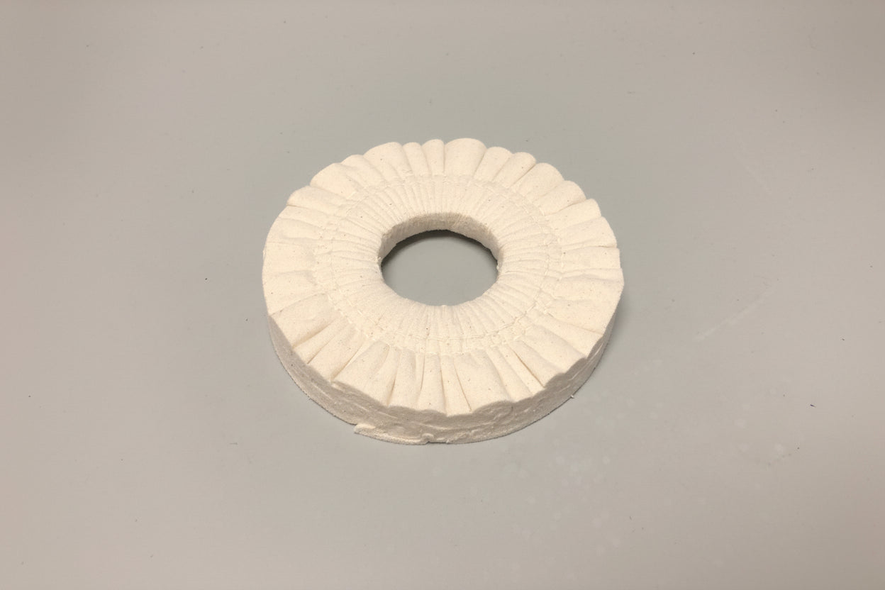 Edgebander-Buffing pads with round hole - id53|od150|t22mm