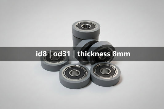 Edgebander - Guide Rubber Roller 8*31*8mm (Homag)