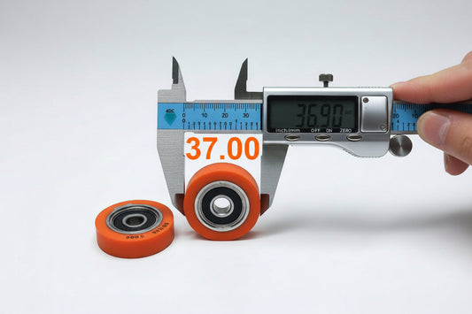 Edgebander - Guide Rubber Roller id08/od37mm/h10mm