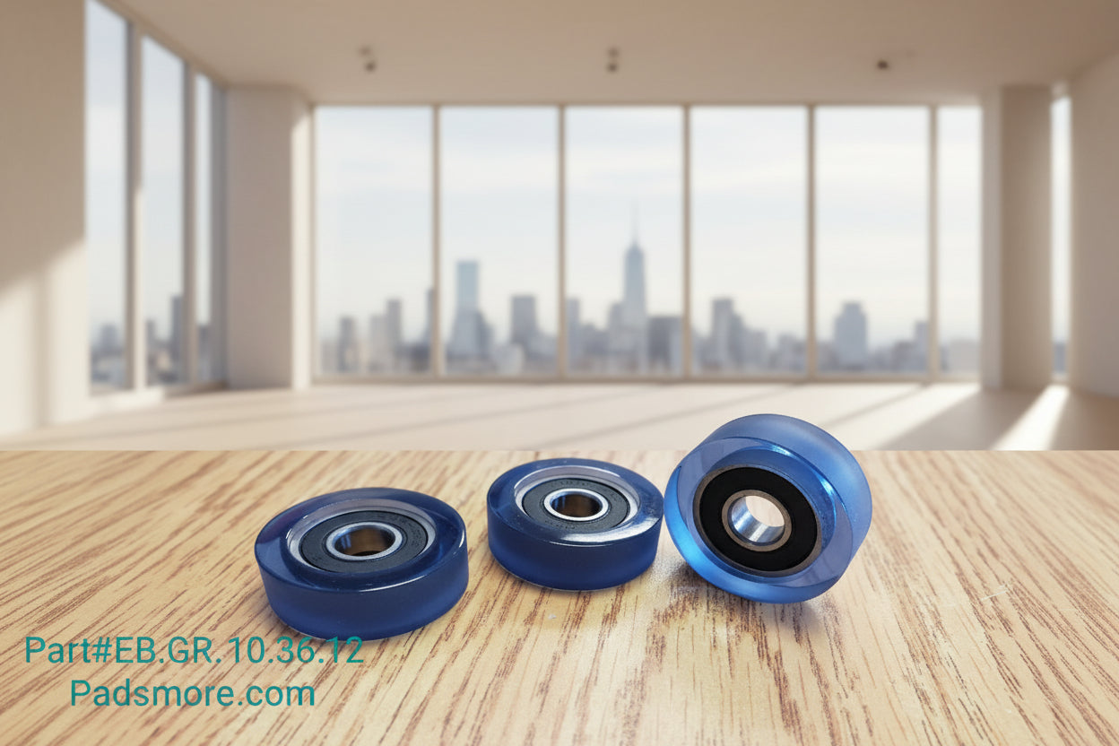 Edgebander - Guide Rubber Roller 10*36*12mm
