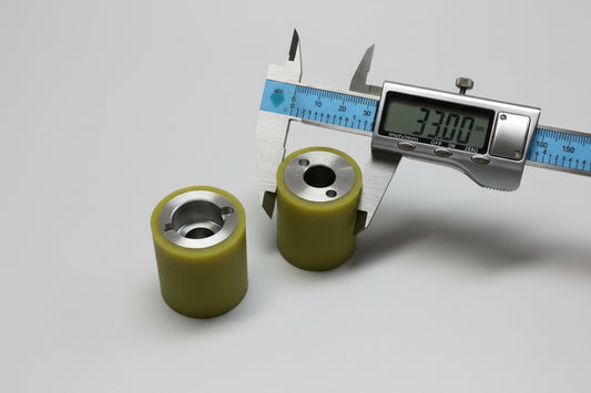 Edgebander - Guide Rubber Roller 12*33*40mm with slot (Homag)