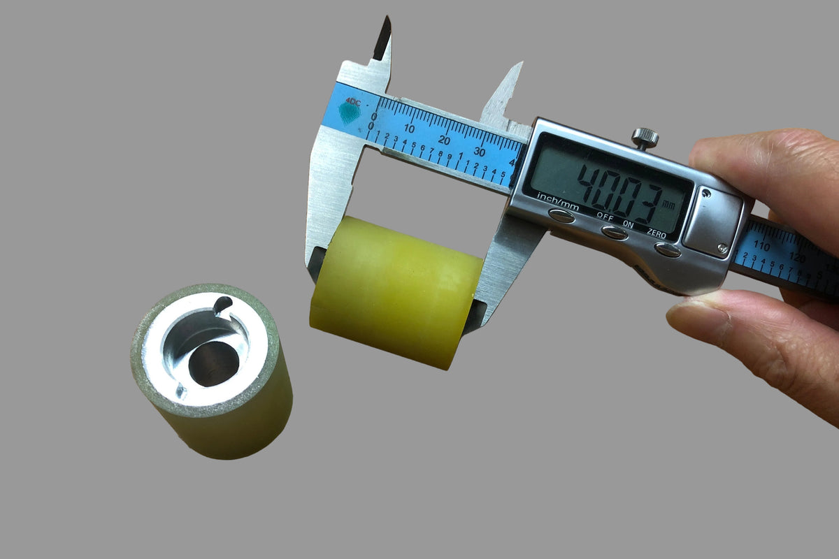 Edgebander - Guide Rubber Roller 12*33*40mm with slot (Homag)
