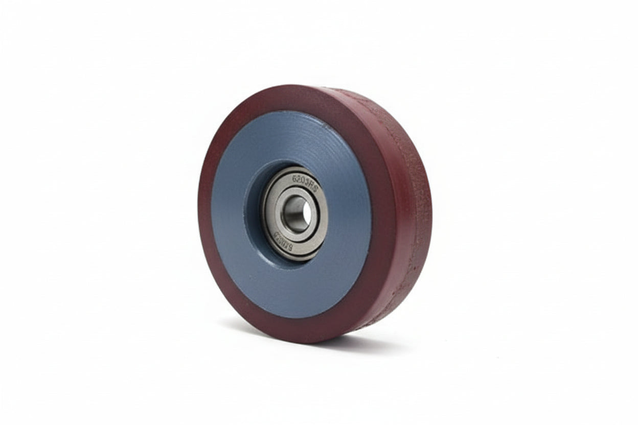 Edgebander-Pressure Rubber Roller 8*54*15mm with bearing