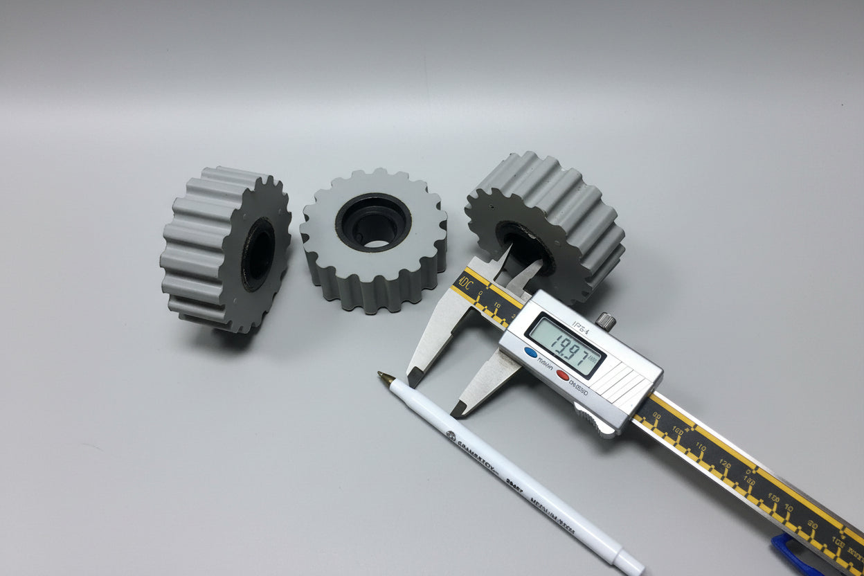 Edgebander-Gear Type Roller 20*70*25mm - with countersink (Homag)