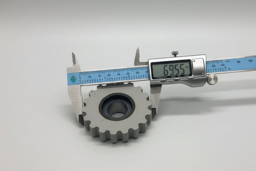 Edgebander-Gear Type Roller 20*70*25mm - with countersink (Homag)