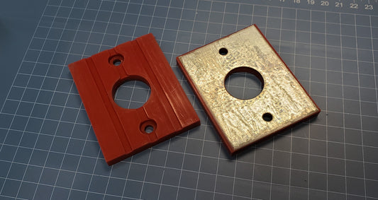 Edgebander-Track Pad 75x60x7mm with center hole