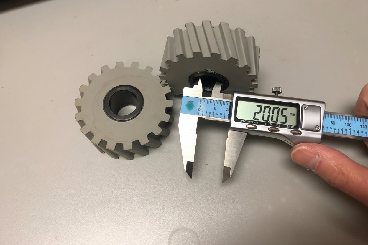 Edgebander- Angle Gear Type Roller 20*70*25mm - without Countersink (Homag)