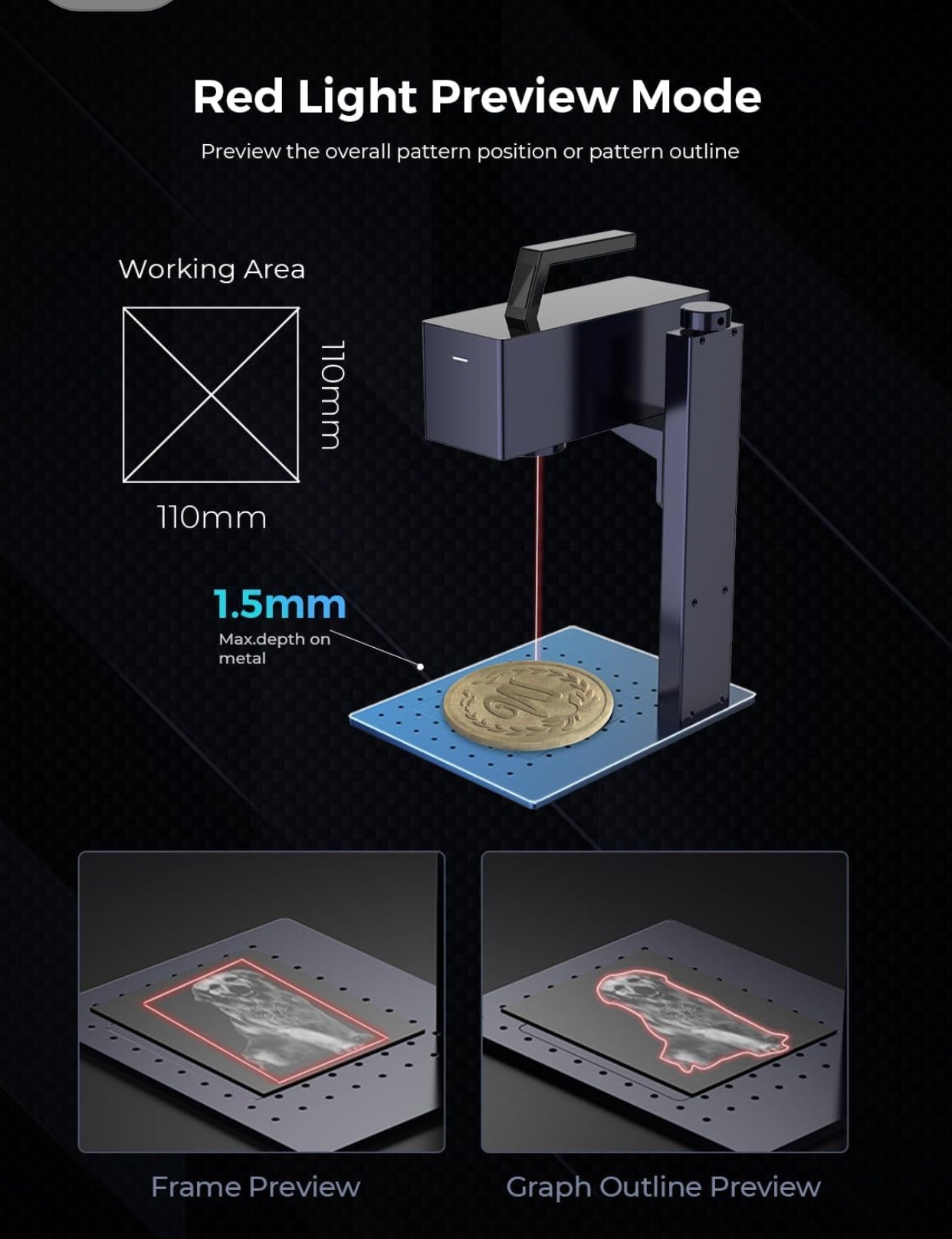 G-Weike Fiber Laser 20W - G2 Pro Retail Package (New)