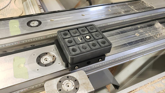 CNC Suction Blocks for circuit systems 132*146 - 50mm height (Fixed)