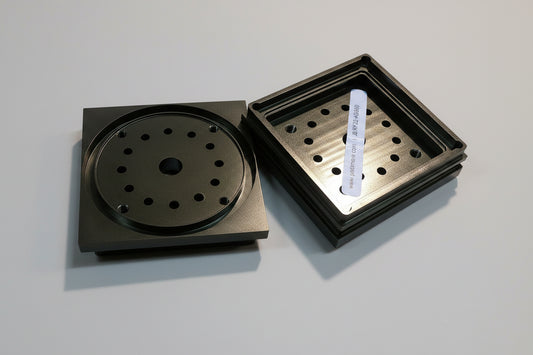 CNC Suction Block 100*100 - 22mm Height (Aluminum)