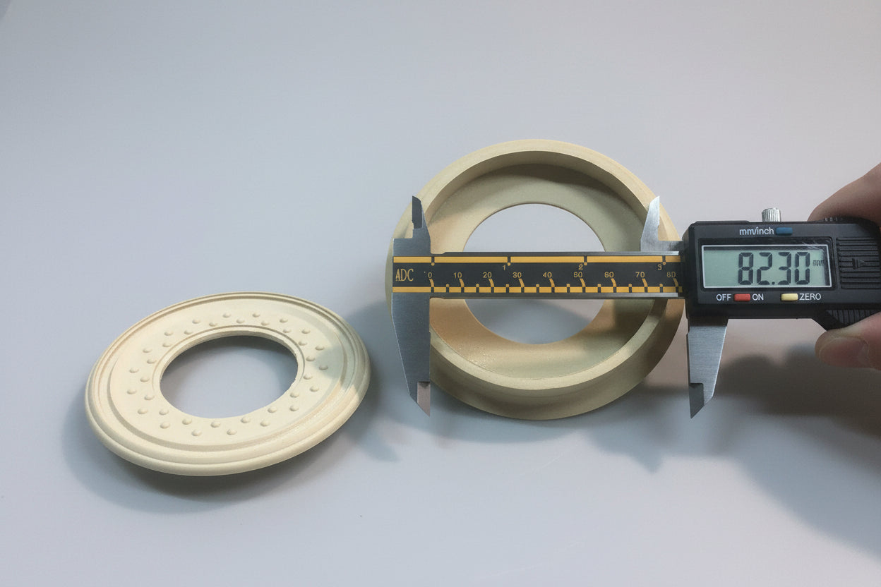 CNC Rubber Pod - Round 82/105mm
