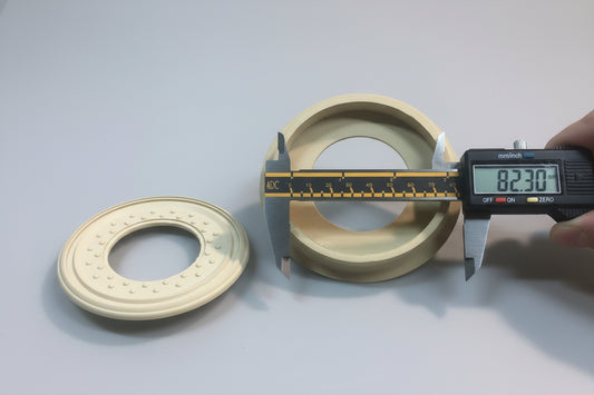 CNC Rubber Pod - Round 82/105mm