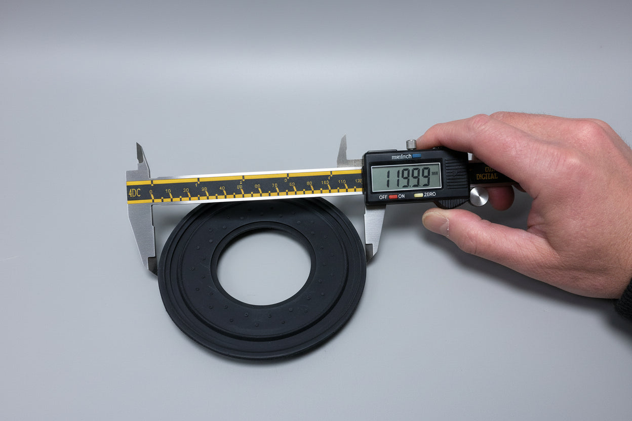 CNC Rubber Pod - Round 120mm