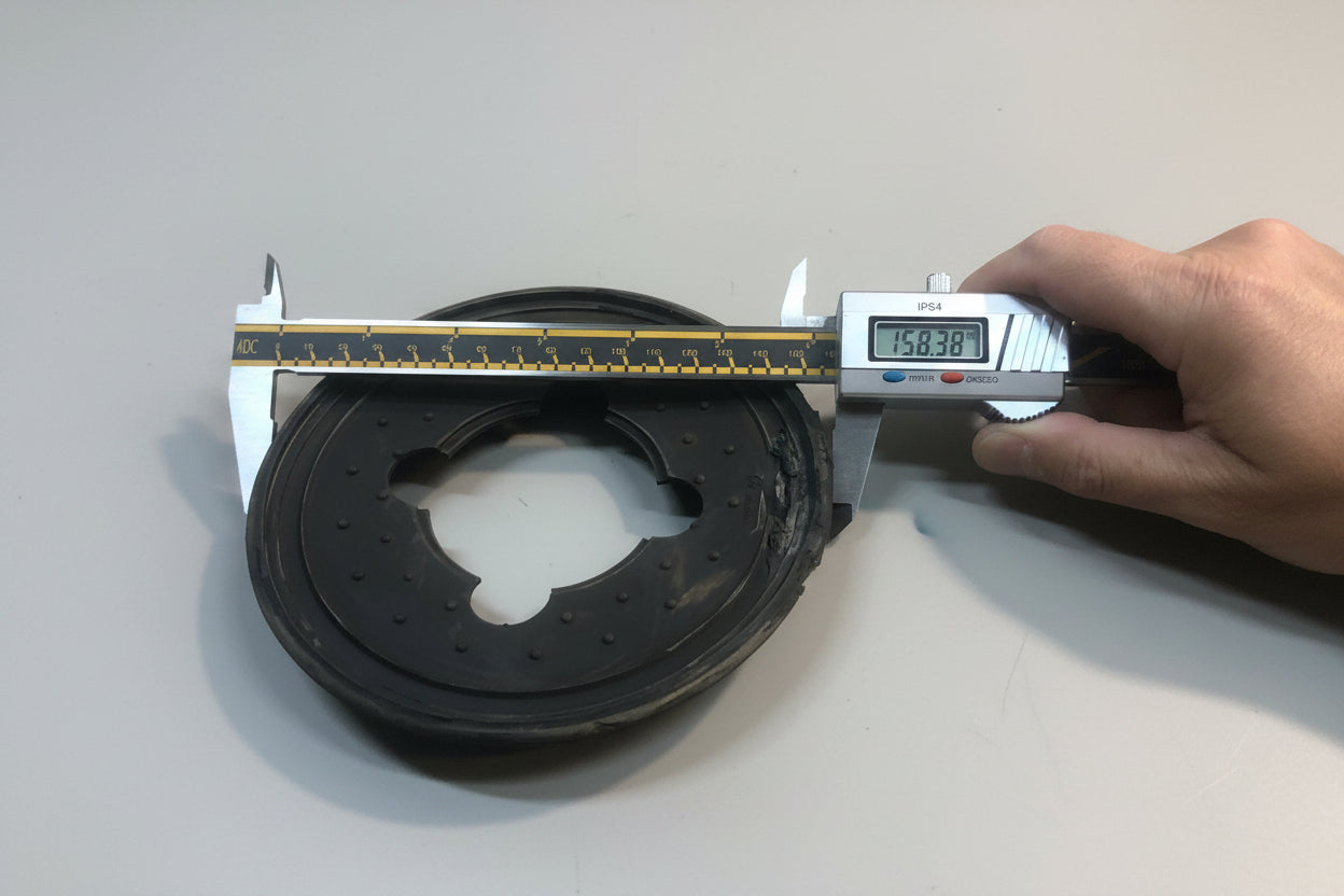 CNC Rubber Pod - Round 115/156mm