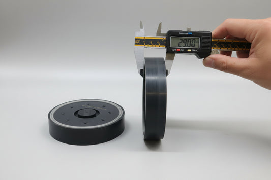 CNC - Round Suction Pad OD 125 - 29mm Height