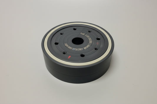 CNC - Round Suction Adaptor 126*126 - 45mm Height (HD PVC)