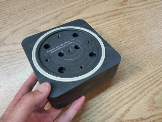 CNC - Suction Adaptor 126*126 - 45mm Height (HD PVC)