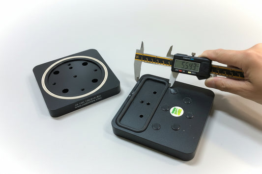 CNC -Aluminum Adaptor Plate (for 48mm Height Biesse Half Pad)