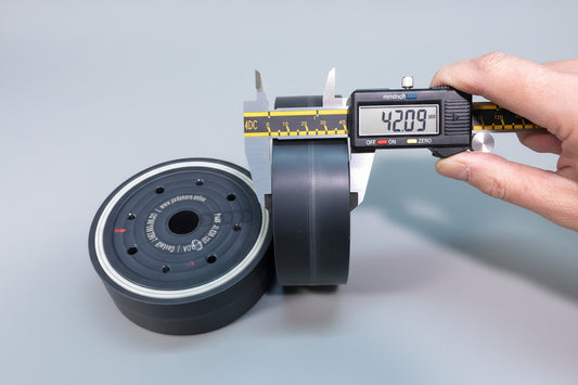 CNC - HD PVC Round Adaptor Plate 130*130 - 42mm Height