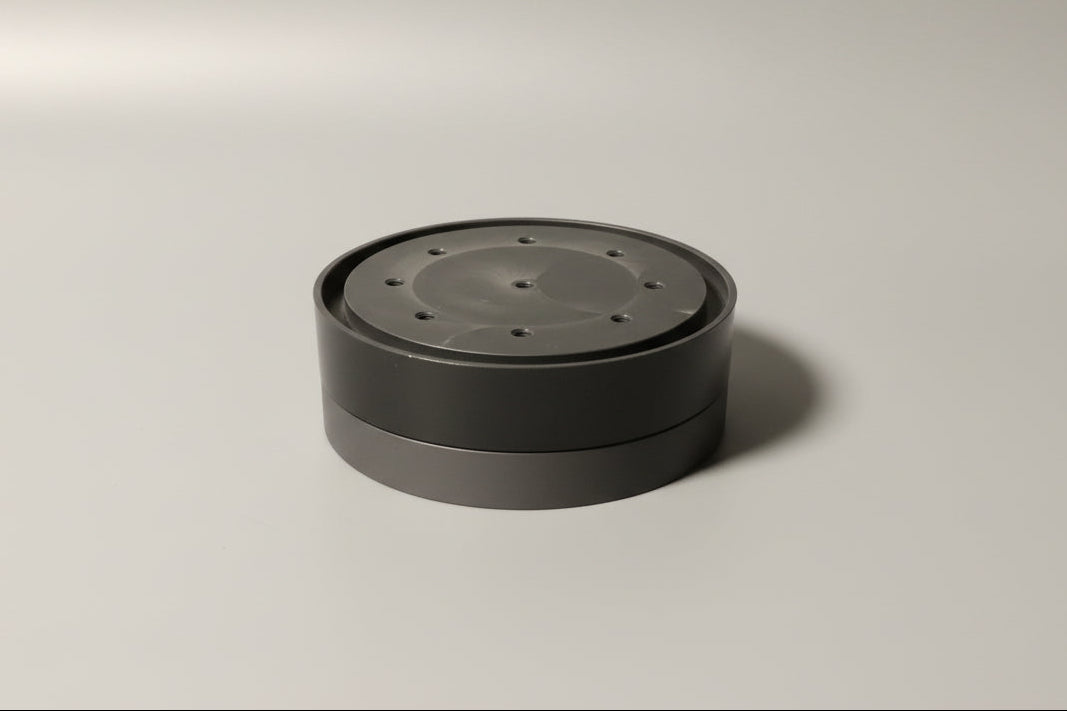 CNC - HD PVC Round Adaptor Plate for Biesse 130*130 - 45mm Height