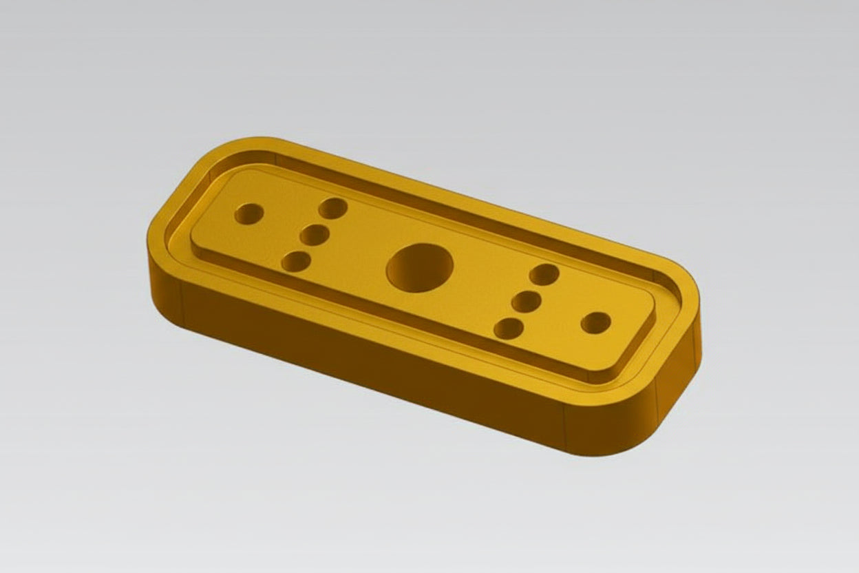 CNC - Adaptor Pad  130*45 -26mm Height