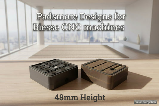 CNC Suction Pad for Biesse machines 132*146 -48mm Height